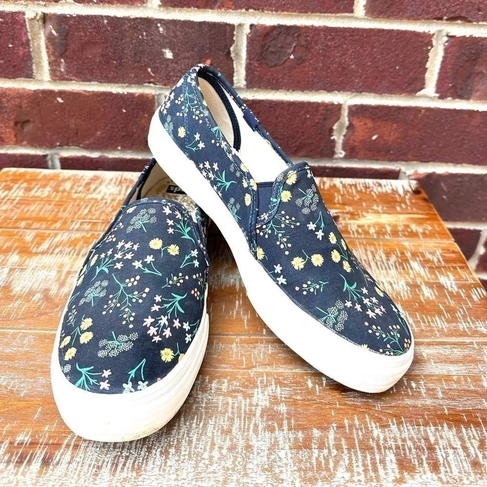 Keds Rifle Paper Co Double Decker Petit Fleurs Sneakers